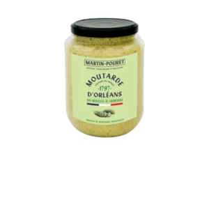 MOUTARDE D'ORLEANS AUX MORCEAUX DE CORNICHONS 850 GR