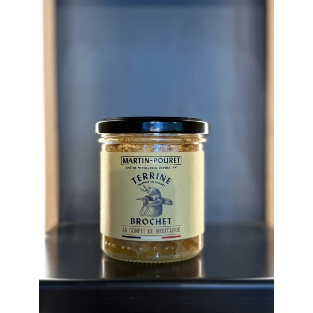 TERRINE DE BROCHET AU CONFIT DE MOUTARDE 150 GR – Image 2