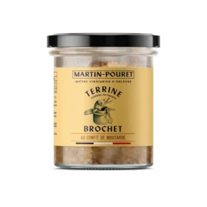 TERRINE DE BROCHET AU CONFIT DE MOUTARDE 150 GR