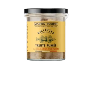 RILLETTES DE TRUITES AU VINAIGRE D'AGRUMES 150 GR