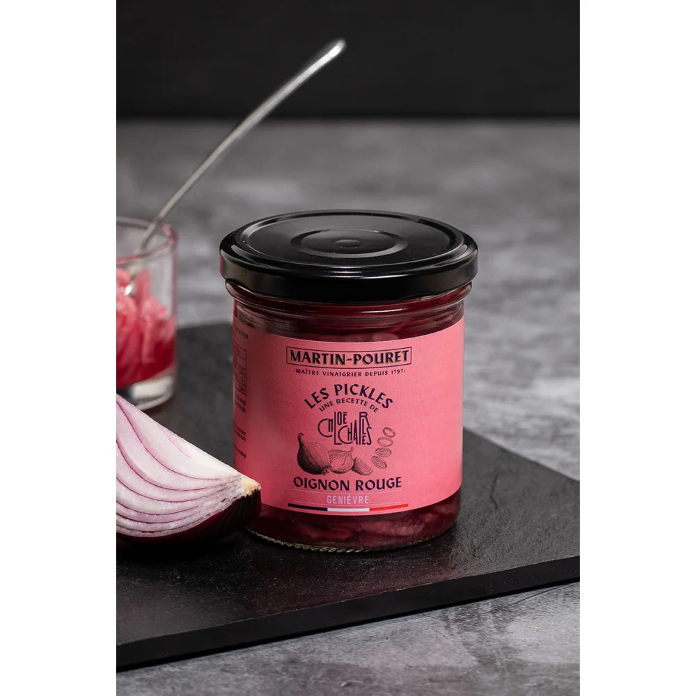 PICKLES OIGNON ROUGE GENIEVRE 80 GR – Image 2