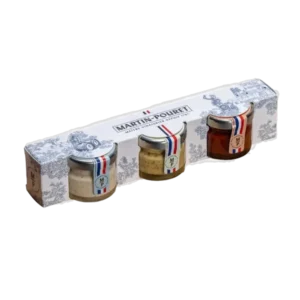 COFFRET MIN MAYONNAISE, MOUTARDE ET KETCHUP 3 X 22 GR