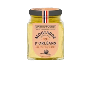 MOUTARDE D'ORLEANS AUX EPICES DES INDES 200 GR