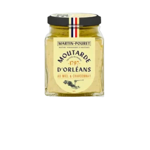MOUTARDE D'ORLEANS AU MIEL ET CHARDONNAY 200 GR