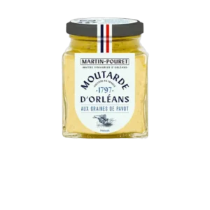 MOUTARDE AUX GRAINES DE PAVOT 200 GR