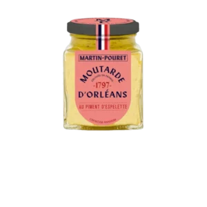 MOUTARDE D'ORLEANS AU PIMENT D'ESPELETTE 200 GR