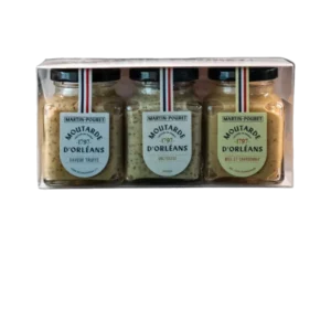 COFFRET MOUTARDE GOURMANDE 3 x 95 GR