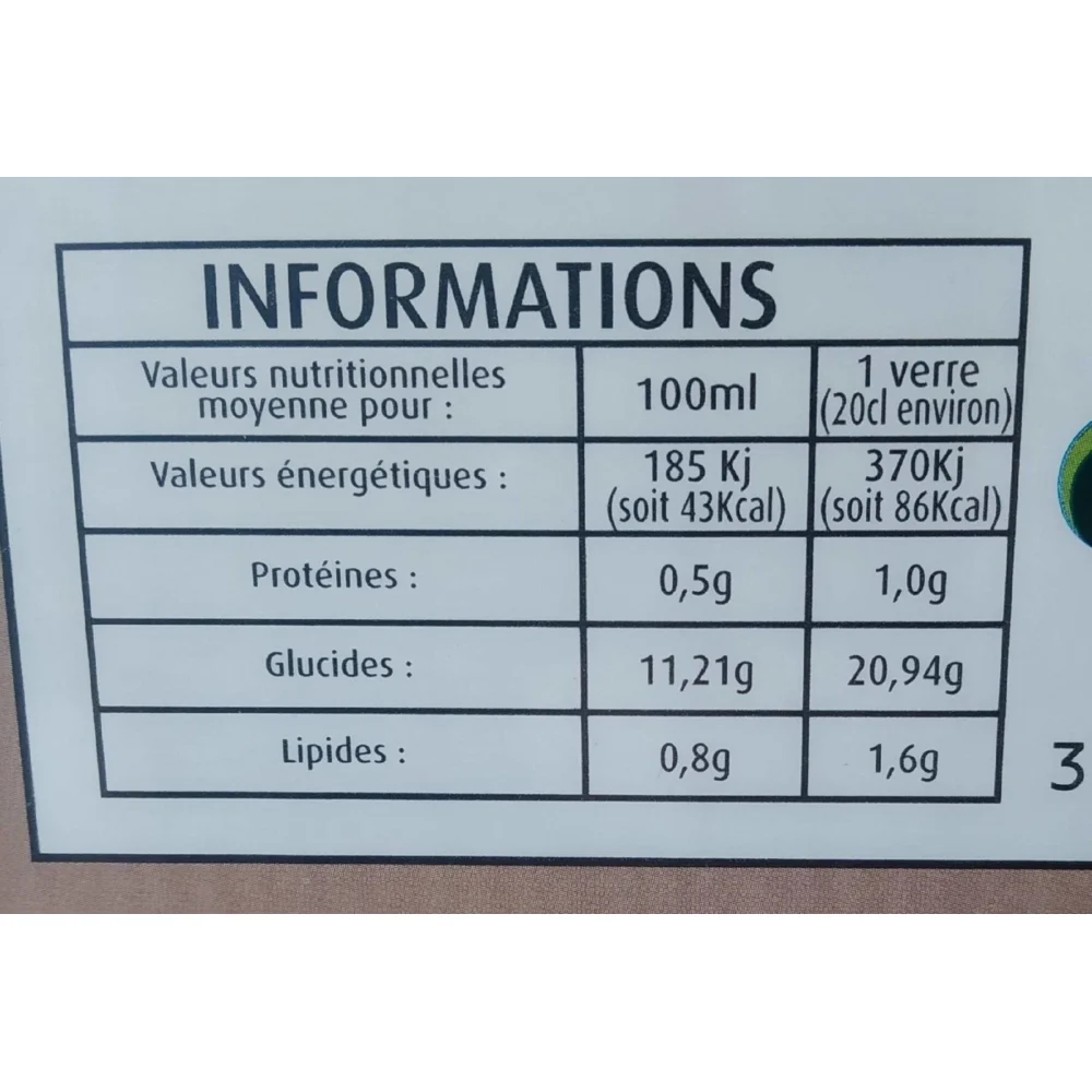 PUR JUS DE POMME DU VAL DE LOIRE BIB 3 L – Image 3