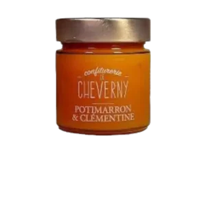 CONFITURE EXTRA DE POTIMARRON & CLEMETINE 280 GR