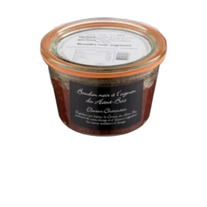 BOUDIN NOIR OIGNONS BOCAL 250 GR