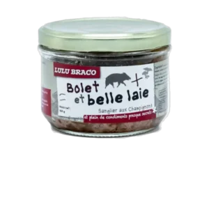 LULU BRACO PÂTÉ DE SANGLIER CHAMPIGNONS 180 GR