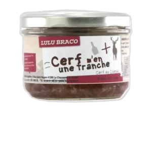 LULU BRACO TERRINE DE CERF AU COGNAC 180 GR