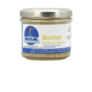 RILLETTES DE BROCHET AU BEURRE BLANC 80 GR