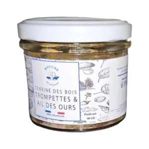 TERRINE DE CAMPAGNE AUX TROMPETTES & AIL DES OURS 90 GR