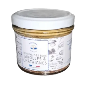 TERRINE DE CAMPAGNE AUX GIROLLES & CHATAIGNES 90 GR