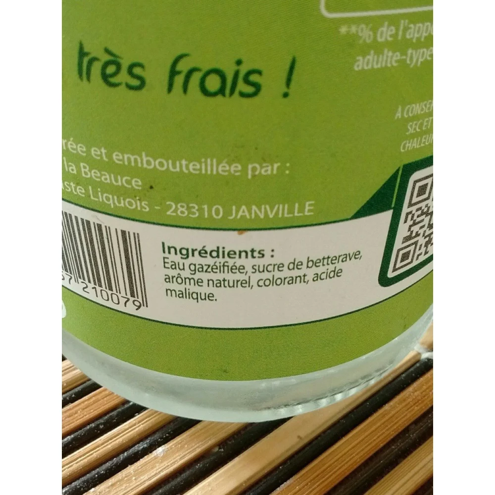 LIMONADE ARTISANALE POMME VERTE LA BEAUCERONNE 75 CL – Image 3