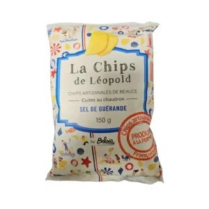 CHIPS BELSIA SEL DE GERANDE ONDULÉ 150 GR