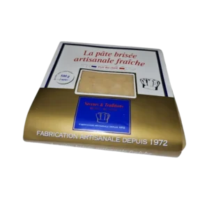 PATE BRISÉE ARTISANALE FRAICHE 500 GR