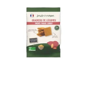 CRACKERS DE LEGUMES PATATE DOUCE CURRY 70 GR