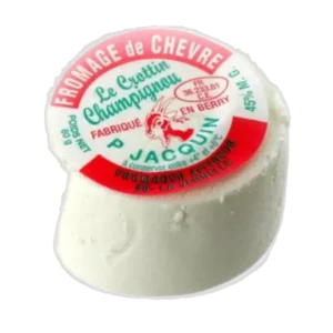 CROTTIN CHEVRE FRAIS "CHAMPIGNOU" 60 GR SELECTION JACQUIN & FILS