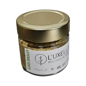 L'UXELLOISE MOUTARDE ASPERGE VERTE 100 GR