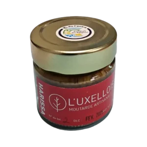 L'UXELLOISE MOUTARDE HARISSA 100 GR